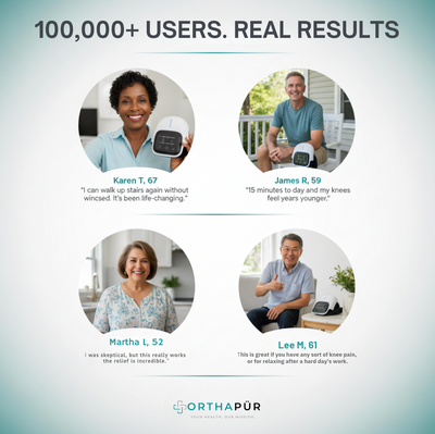 The Doctor Recommended Knee Relief Device That's Ending Decades of Daily Pain